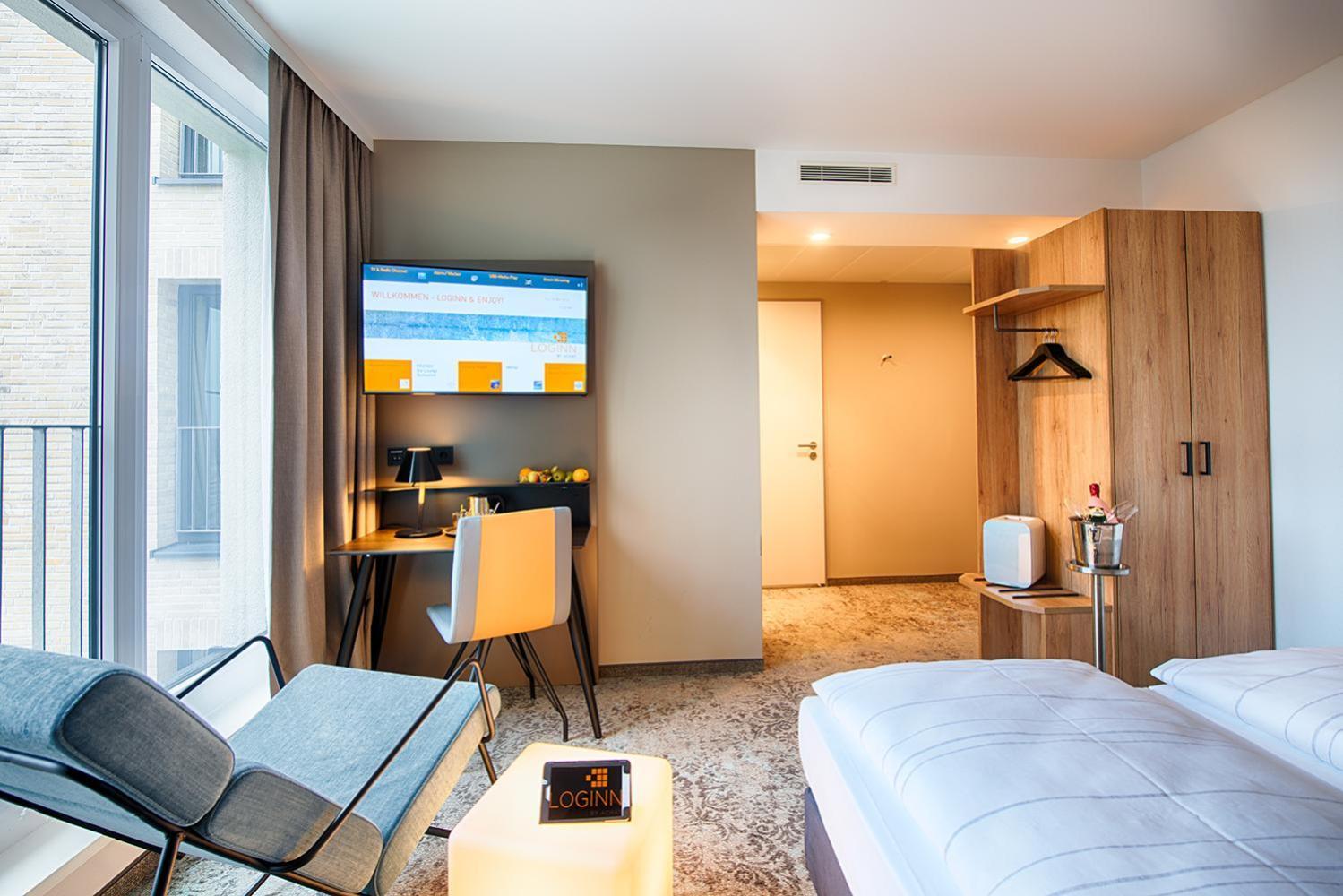 Loginn Hotel Lipcse Szoba fotó